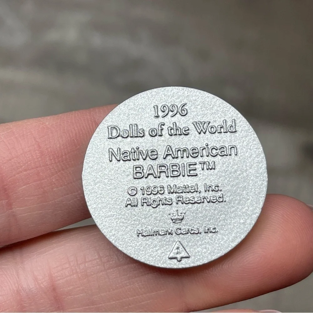 Hallmark Keepsake Ornament Native American Barbie Dolls of the World